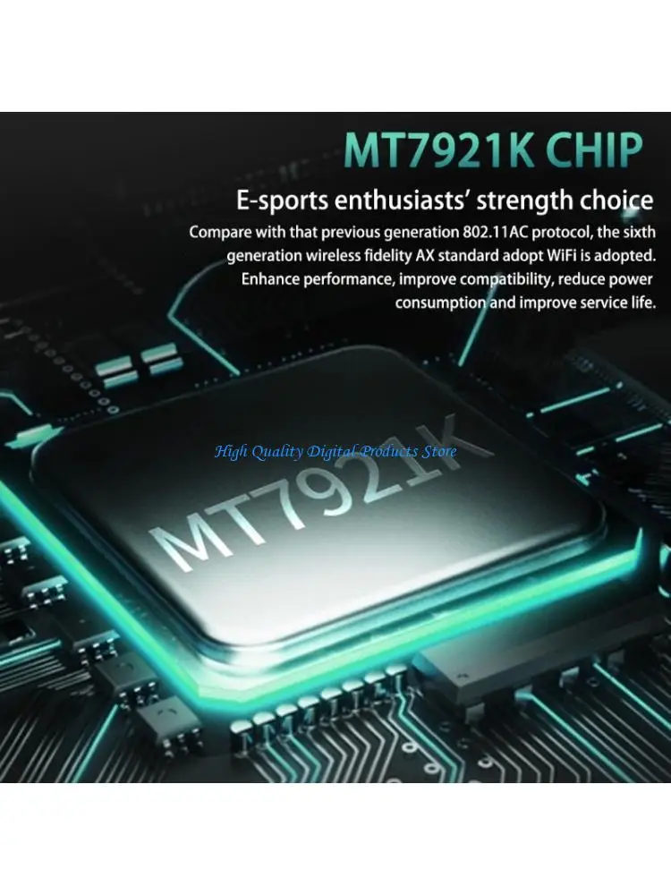 U2JE Low Latency 5GHz WiFi Card For Desktop Computers Optimized For Video Conferencing And Gaming