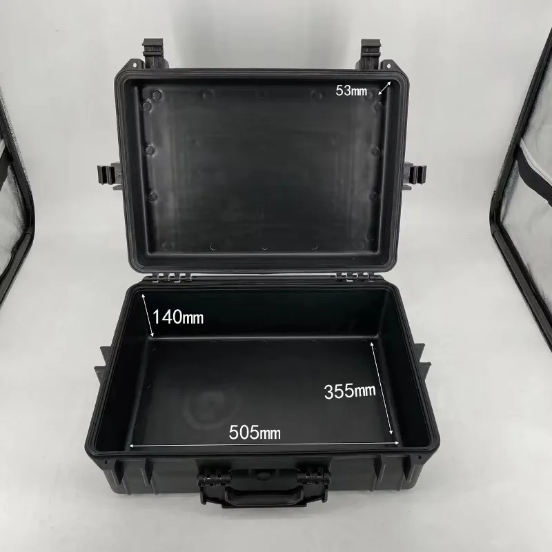 DPC115 Molded Hard Large Plastic Transport Storage Case IP67 Waterproof Equipment Case with Customized Foam