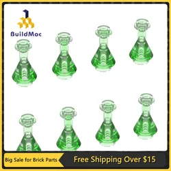 10Pcs MOC Parts 93549 Flask Bottle Compatible Bricks DIY Assmble Building Blocks Particle Kid Puzzle Brain Toy Gift