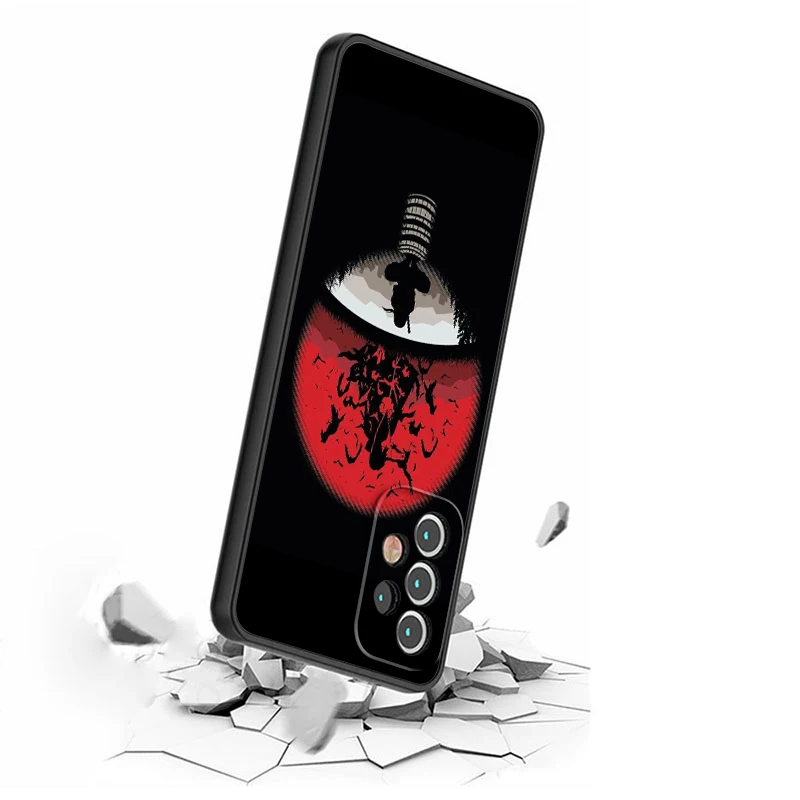 Narutos Anime Akatsuki Samsung A73 A72 A54 A53 A52S A34 A32 A33 A24 A23 A22S A02 Lite Frosted Translucent Phone Case