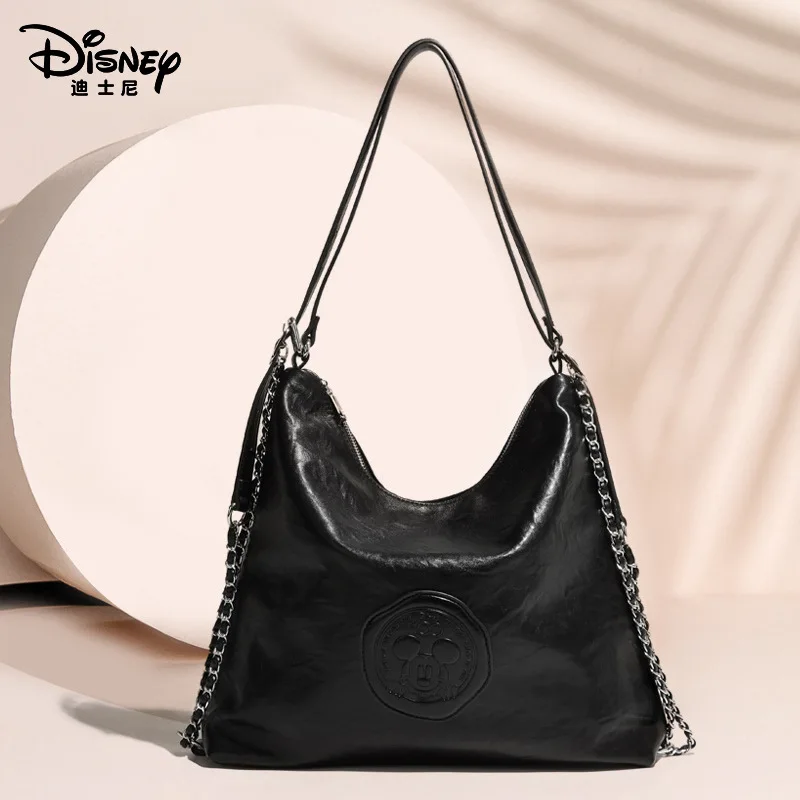 

Disney Mickey Mouse Tote Bag Large Capacity Casual Shoulder Crossbody Handbag for Women Commute Work Travel Everyday Use