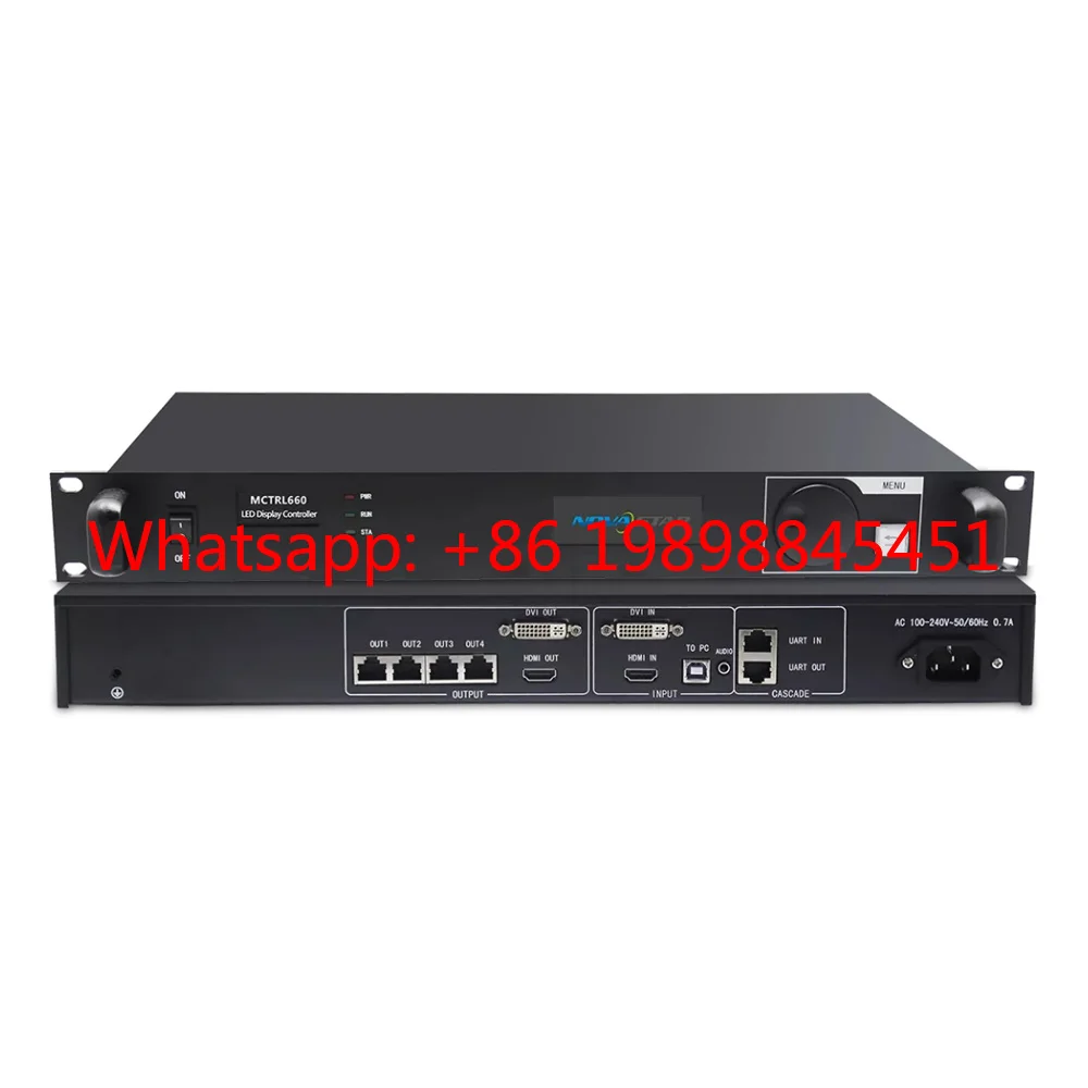 

NovaStar MCTRL660 10/12-bit HD LED Display Controller 4 Ethernet Ports Video Processor for Indoor Outdoor Screen