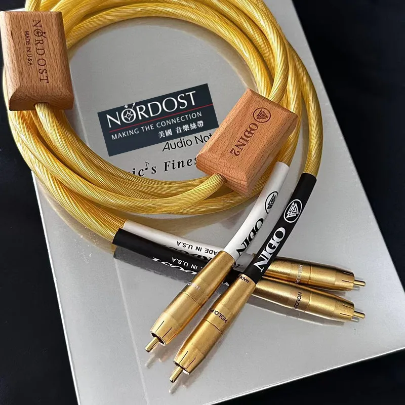 Nordost ODIN Gold RCA audio cable ODIN Gold XLR odin gold Reference interconnects RCA cable Audiophile for amplifier CD