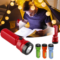 Portable LED Flashlight USB Rechargeable Mini Home Emergency Torch with Side Lights Outdoor High Brightness Camping Lighting