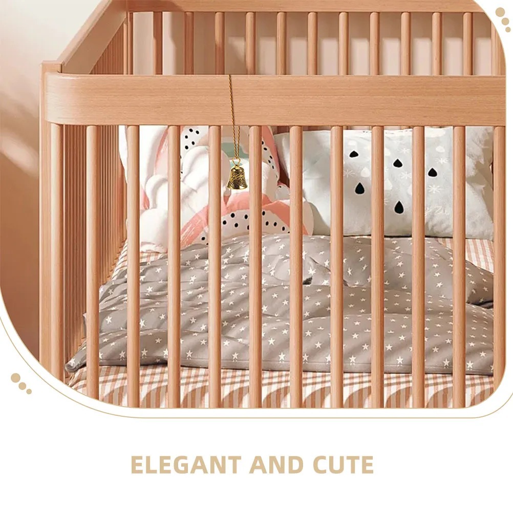 20 قطعة أجراس جلجل صغيرة لصياغة المجوهرات زينة شجرة عيد الميلاد غرفة الطفل الحضانة السحر جرس معلق الحلي #4