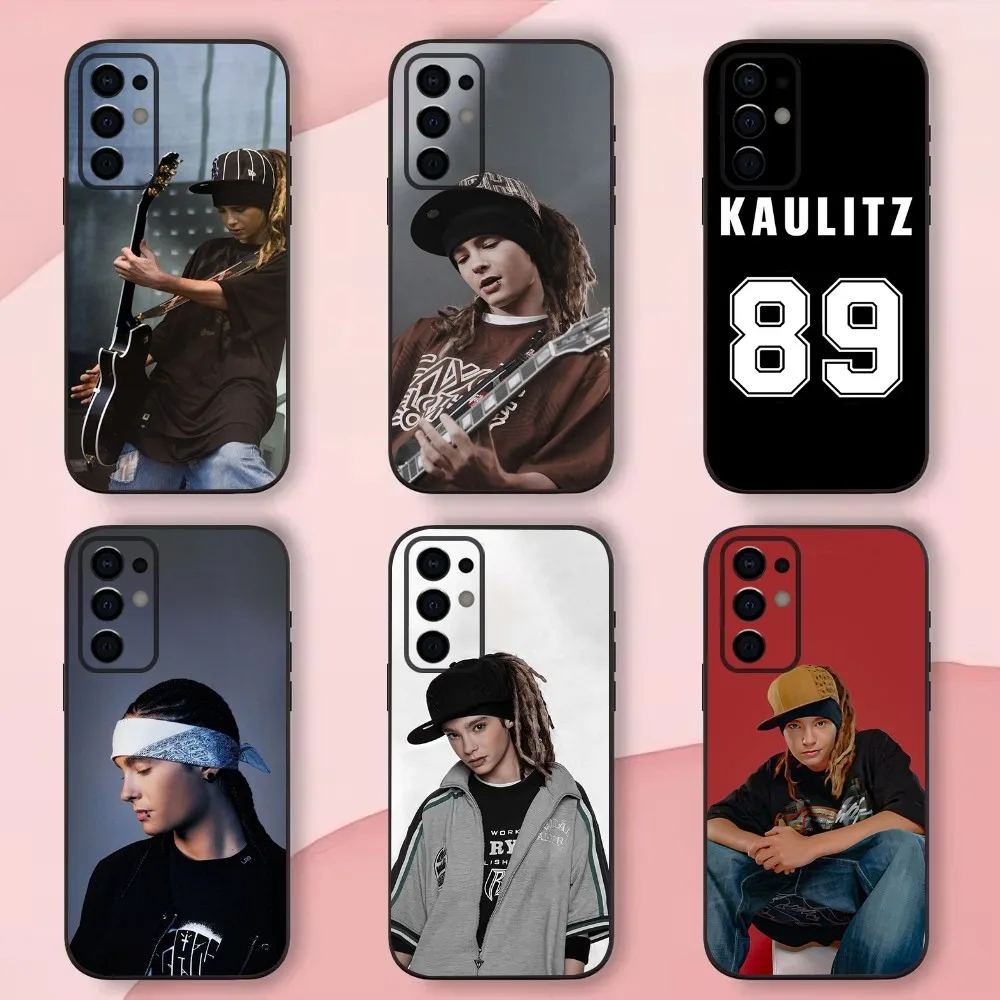 Singer T-Tom Kaulitz Phone Case For Samsung S24,S21,S22,S23,S30,Ultra,S20,Plus,Fe,Lite,Note,10,9,5G Black Soft Shell