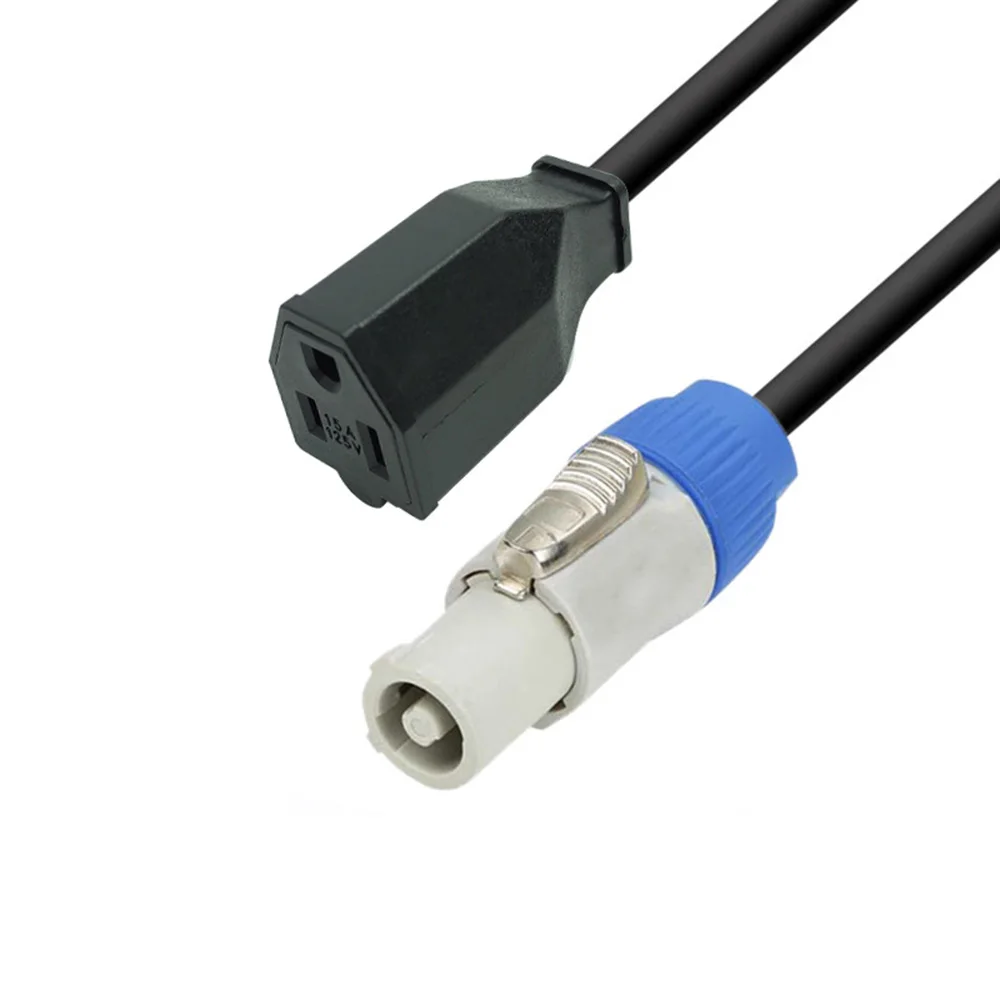 

Boutique PowerCon 3-pin to PP14-GACM-1/2 ProCraft Female Edison AC USA 1m 2m 3m 4m 5m 10m 15m 20m for Outdoor LED Lighting