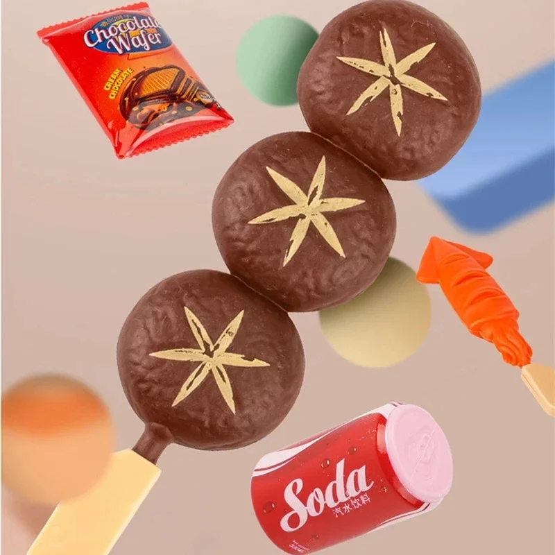 Ensemble de cuisine complet pour enfants, simulation de nourriture, ustensiles de cuisine, barbecue, jeu de rôle éducatif, jouets, cadeaux amusants pour filles
