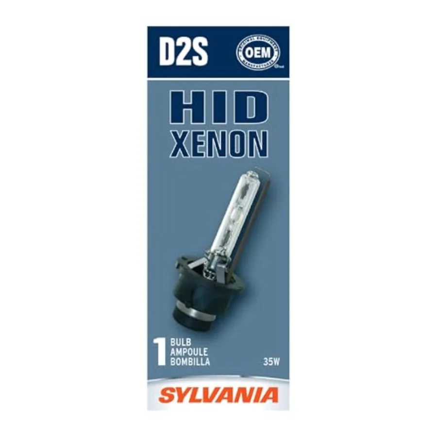 

- D2S Basic HID High Intensity Discharge Headlight Bulb - High Performance Bright White and Durable Lamp (Contains 1 Bulb)