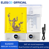 ELEGOO MERCURY XS BUNDLE Wash and Cure with Separate Washing Station for Large Resin 3D Prints, Compatible with SATURN 3 ULTRA
