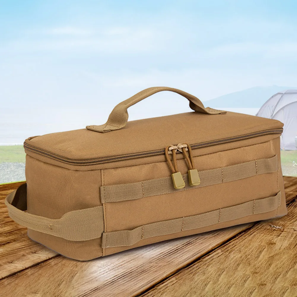 

Тактическая сумка-органайзер большой вместимости из ткани Оксфорд с двойными молниями для кемпинга, пикников, походов и путешествий