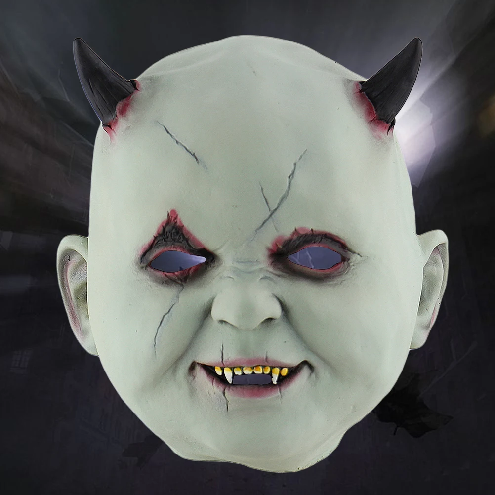 마스크 소름 끼치는 해골 무서운 마스크 어린이를위한 코스프레 할로윈 공포 좀비 소품