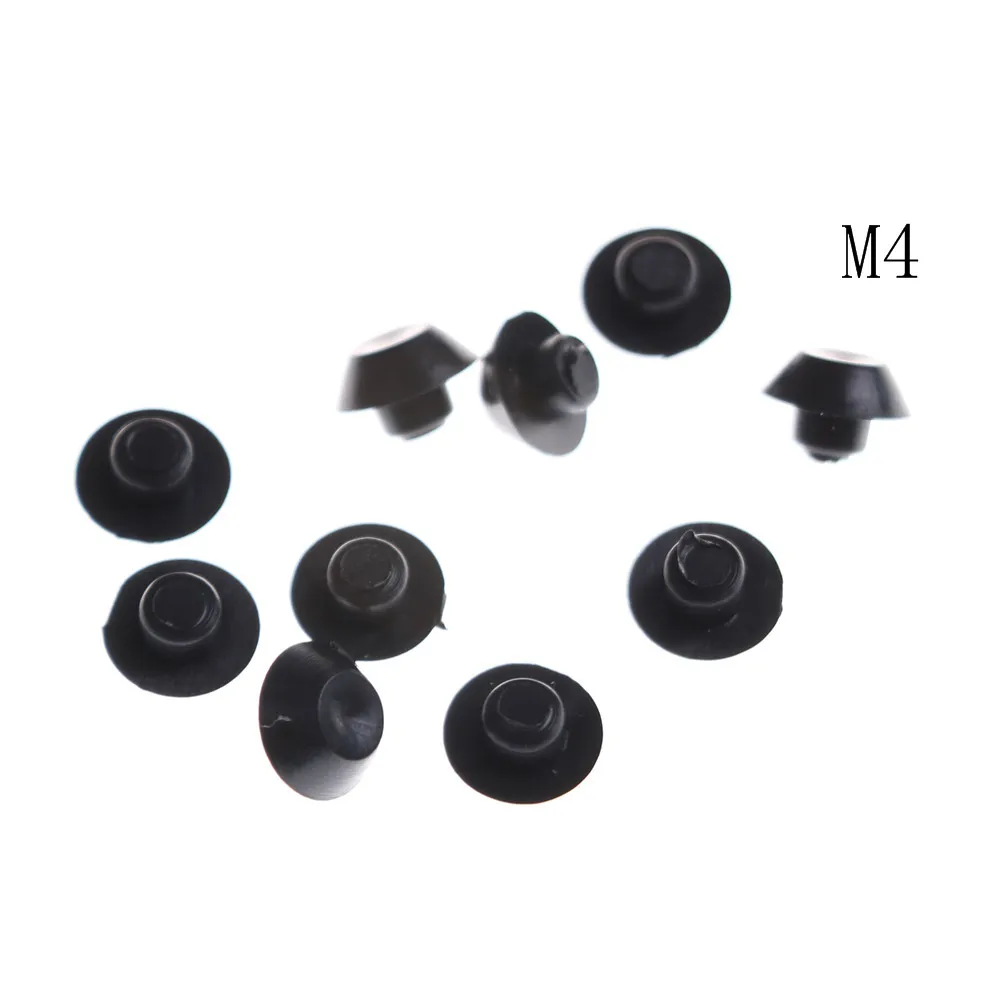 10 Stuks Hex Socket Allen Bolt Schroef Moer Zeskantkop Cover Cap Protector M4, M5, M6, M8, M10, M12