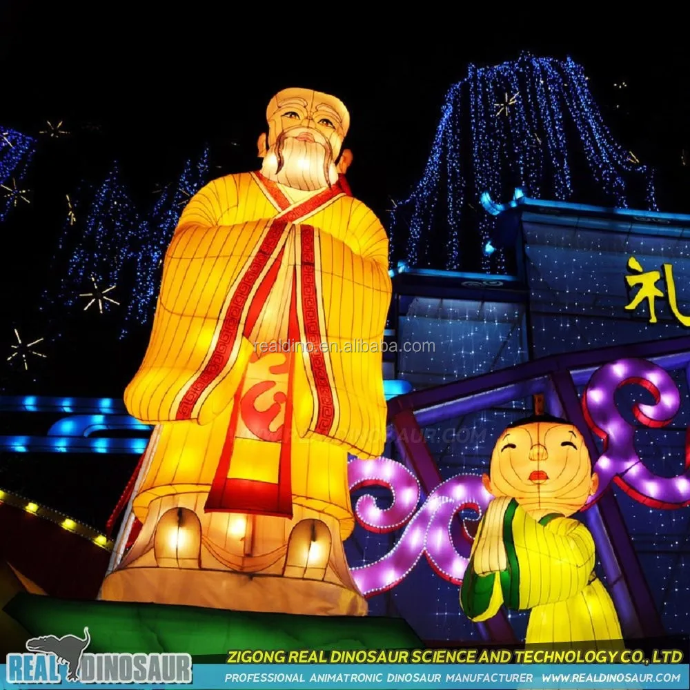 Fabric Surface Outdoor Chinese Lantern for Festivals