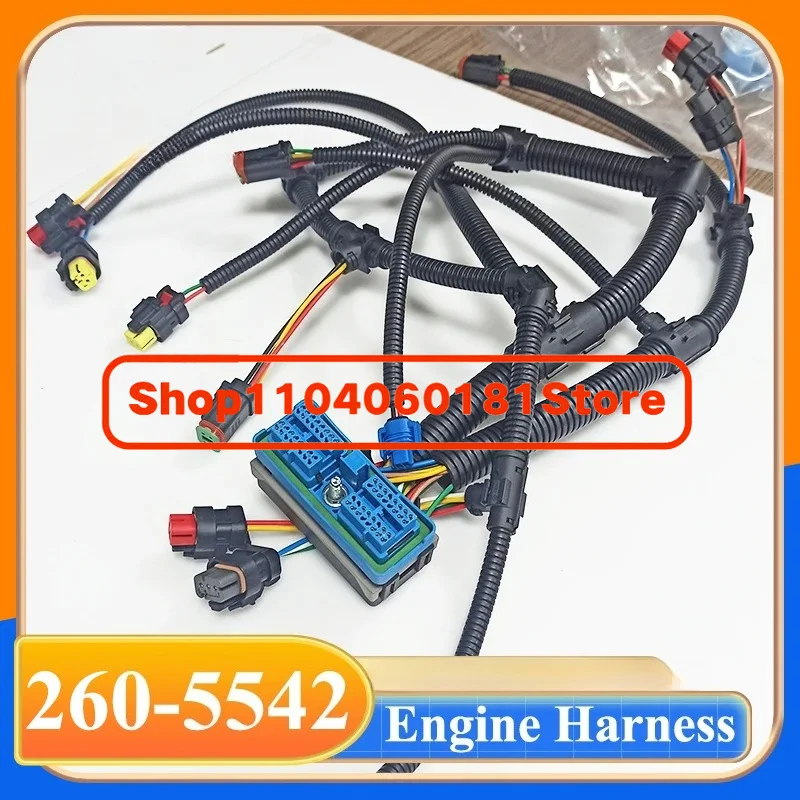 C6.6 Engine Wring Harness For E323D Excavator Parts Wire 260-5542 2605542