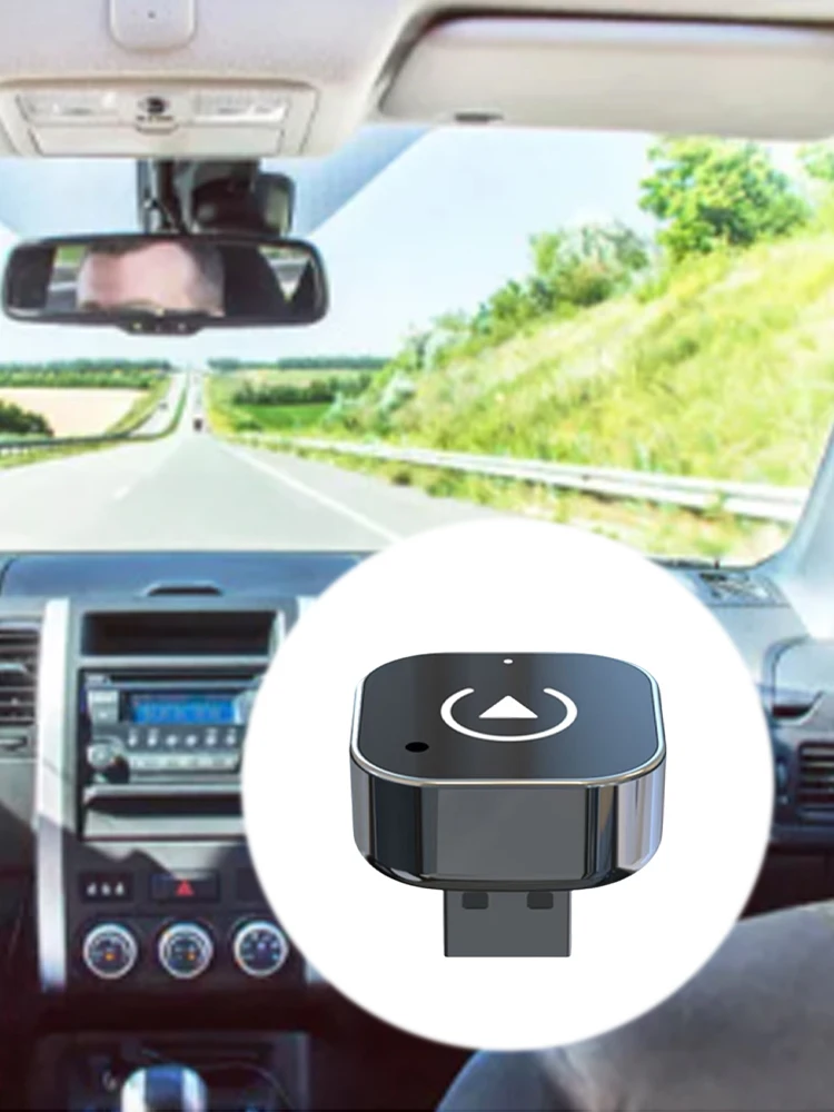 

Беспроводной адаптер 2-в-1 для CarPlay и Android Auto: Plug & Play, преобразует проводной CarPlay в беспроводной для автомобилей с заводским проводным CarPlay
