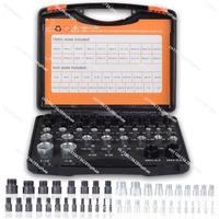 Nut and Bolt Thread Checker Gongzi Gong Imperial 44-piece set