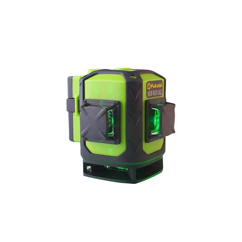 New Fukuda LD Green Ray 16 Line 4D Laser Level with Japan Sharp 515NM Beam 360 Vertical and Horizontal Self-leveling Cross