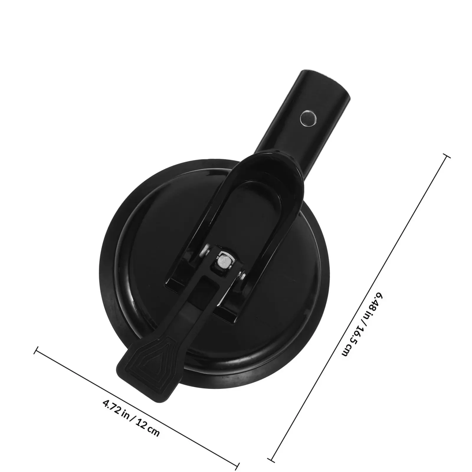 Suction Cup Flagpole Holder for Car Truck Rv Desert Vehicle Outdoor Flag Mount 123Mm Heavy Duty Stable Grip No Tools Required