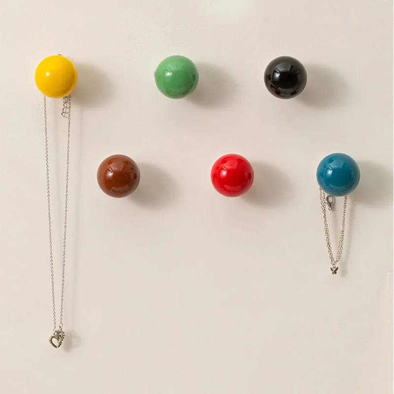 Creative Hook Adhesive Wall Hook Free Punching Door Without Trace Nail Hook for Wall Key Holder Rack Self Adhesive Hook