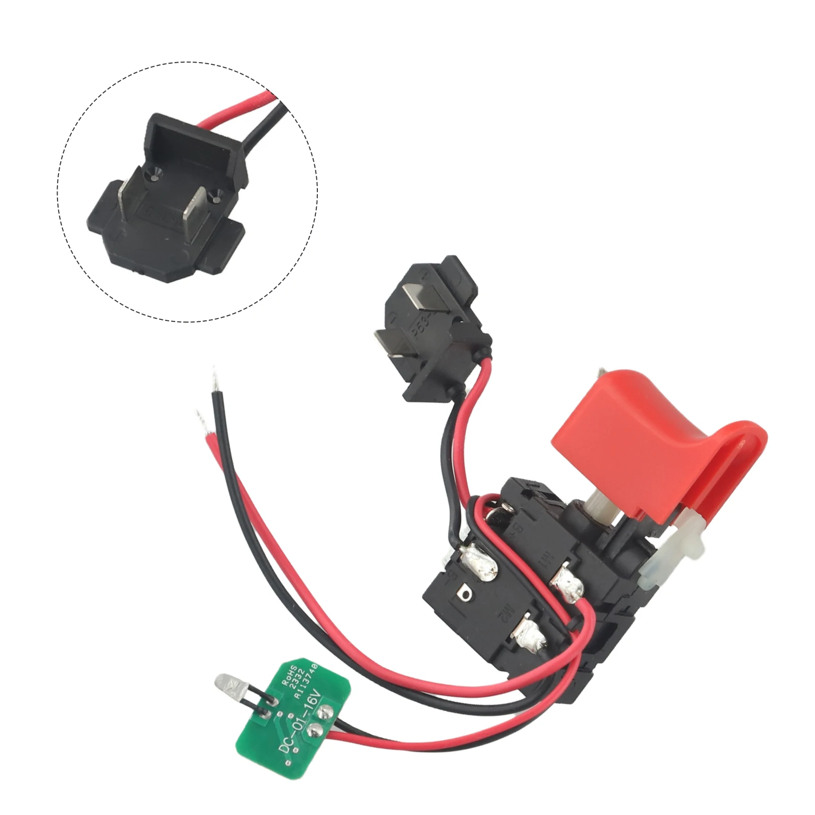 Electric Power Tool Drill Trigger Switch 29*60*27mm Power Tool Switch FOR Electric Hand Drills Illuminating Function