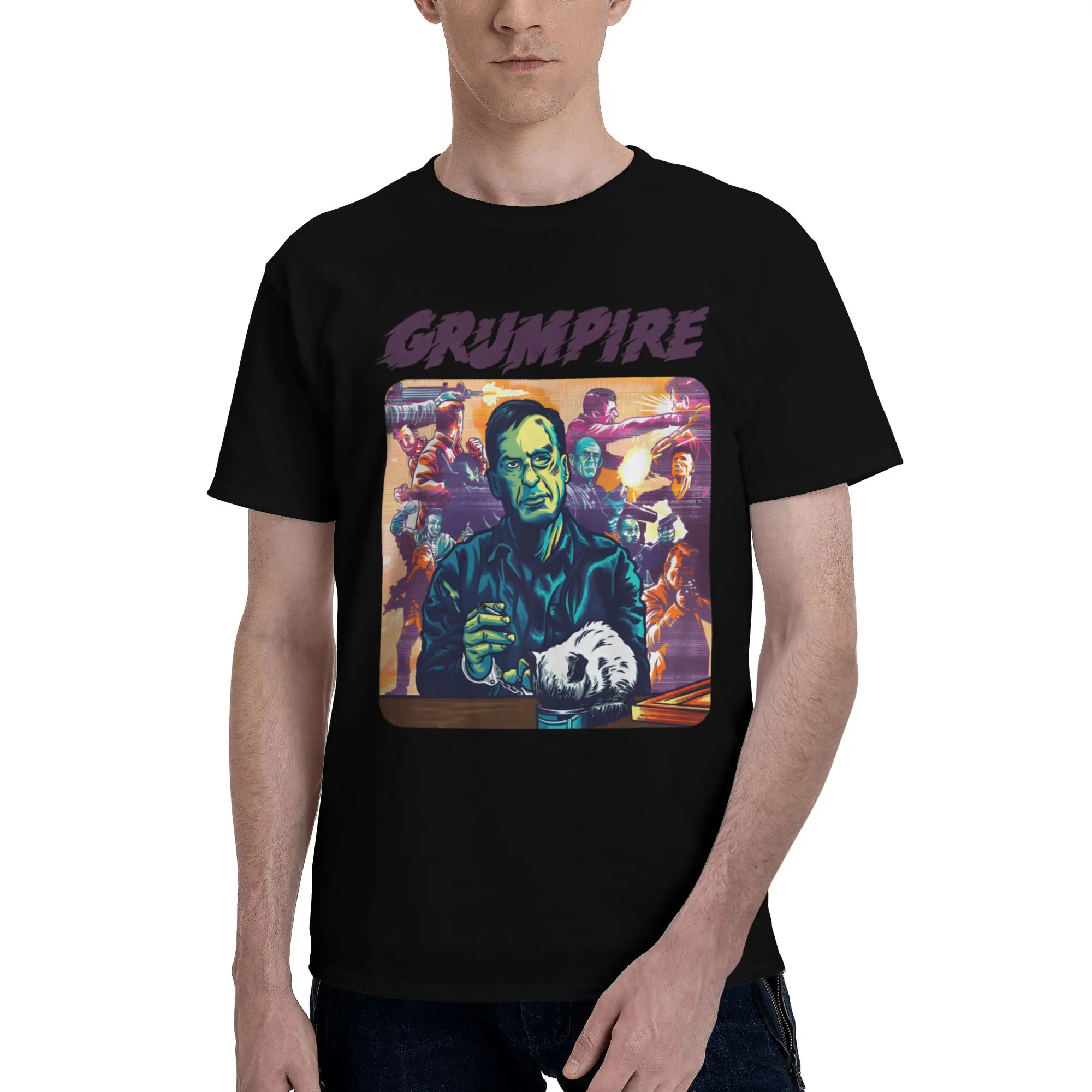 nobody Novelty 100% Cotton T-Shirt Nobody Tops Tees For Men