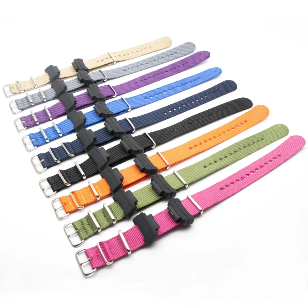 

Watch Accessories 22MM Nylon Watchband For Casio G-shock Men Sport Canvas Strap Bracelet Replacement Band