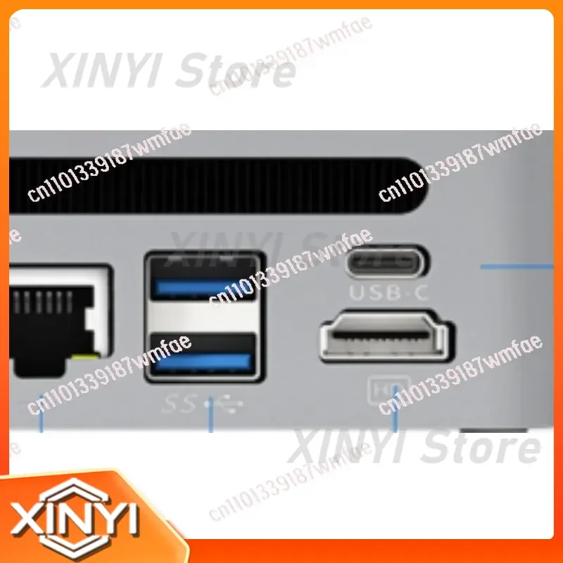 Mini PC for 7730U 7530U 7330U WiFi 6 BT 5.2 Dual Channel DDR4 3200MHz 16GB RAM 500GB NVMe SSD Desktop Gaming Computer