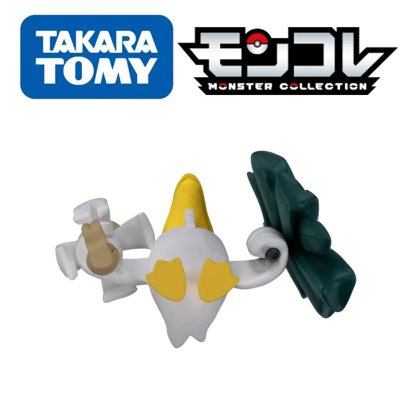 Figuras de Pokémon TAKARA TOMY originales, MS-30, farfeth 'd, PVC, 5cm, modelo de Pokémon, regalo, colección de Anime, juguete para niños