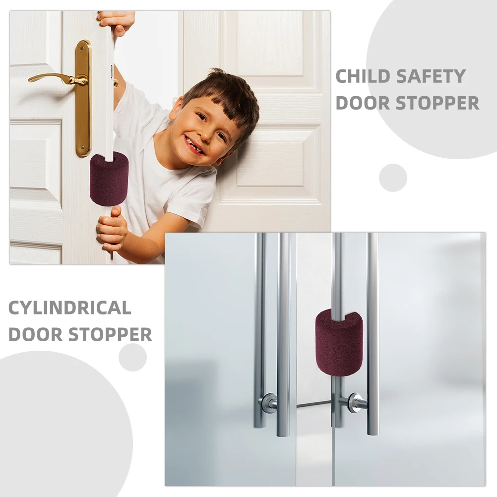 4 pezzi AntiPinch Fermaporta per bambini BabySafety FingerGuard Fermaporta scorrevole HomeUse SlidingDoorProtector a prova di bambino
