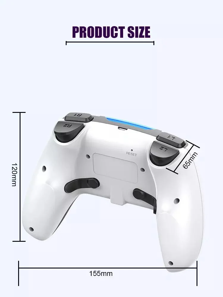 Nuovo progettato con Controller Wireless stile Controller Ps 5 per Console di gioco Ps 4 Joystick remoto Gamepad per Ps5