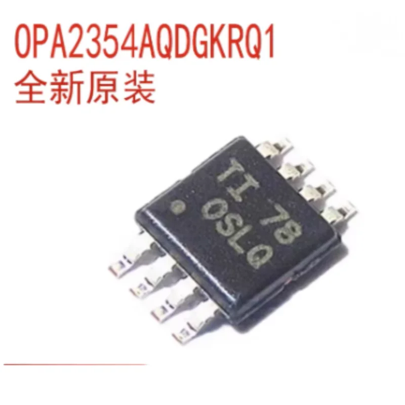5PCS 100% Original OPA2354AQDGKRQ1  Op-Amp 2-Ch 250MHz 150V/μs AEC-Q100 VSSOP-8