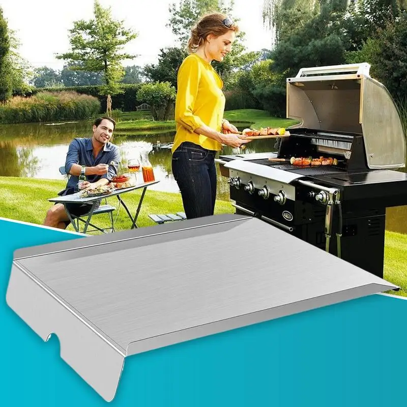 

Сверхмощный щит для приготовления пламени, аксессуары для гриля, термоперегородка, запасные части, кастрюля для смазки из нержавеющей стали, теплозащитный экран