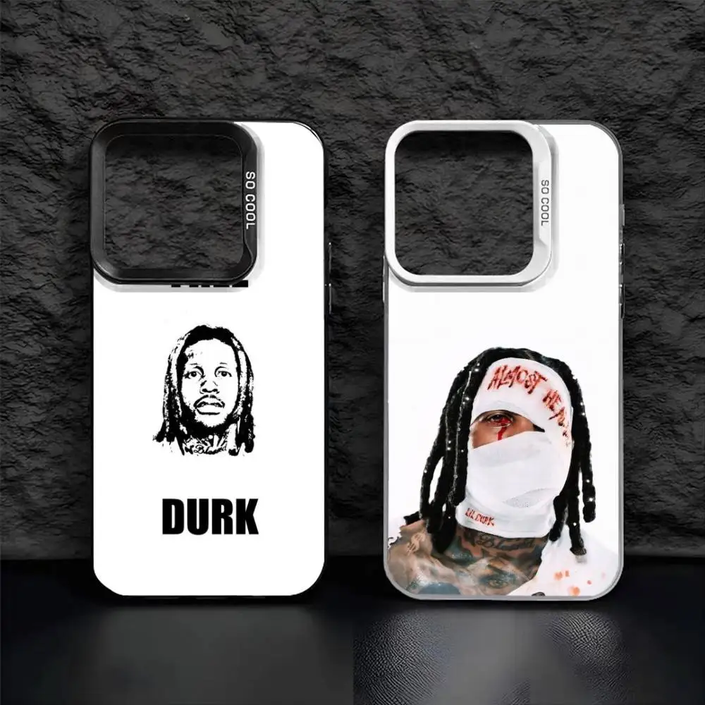 

Rapper L-Lil D-Durk Phone Case For IPhone 16 17 15 14 12 13 Pro Max Black Color Shockproof Cover