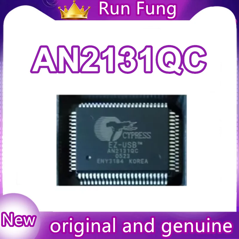 Chip IC AN2131QC AN2131 QFP asli baru tersedia