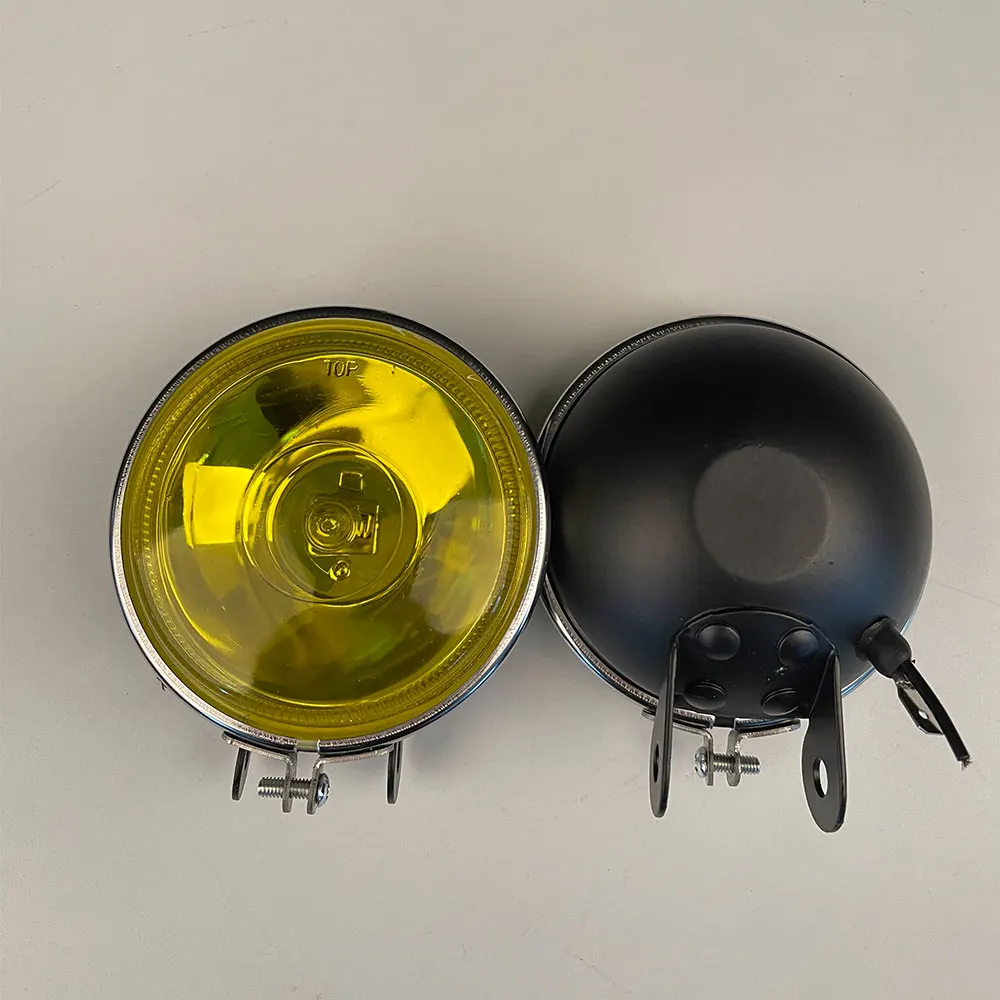Car Fog Light Working Light 3 Inch Round Lamp Auto Reversing Motorcycle Accessory 12V 24V 70W 2PCS