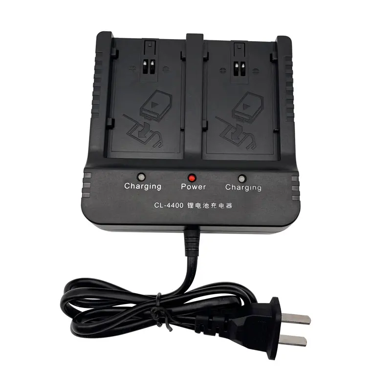 Dual Charger CL-4400 for For Hi-Target V30,F61,V50,F66,H32,BL-5000 BL-4400 Batteries