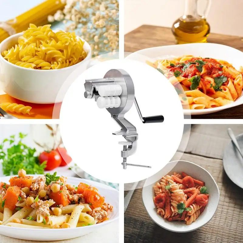 Manual Cavatelli Maker Machine Portable Macaroni Maker Manual Pasta Maker With Ergonomic Hand Crank Design Noodles Pressing