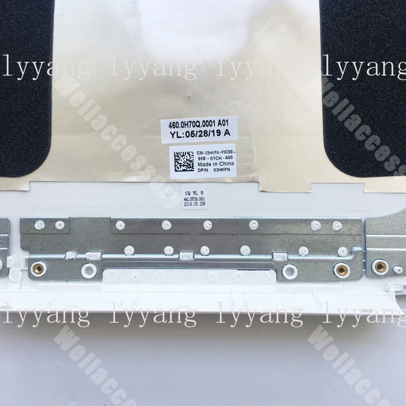 f  New For Dell G Series G3 15 3590 LCD Back Cover White With 10 Hinges Screw