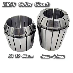 ER50 4 6 8 10 12 14 16-40mm Spring Collet Set High Precision ER50 CNC Engraving Machine ER50 Spring Collect Chuck Clamp ER40