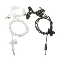 1PC Swimming Waterproof IPX8 Wired Earphone 3.5mm Jack Durable Headset Earbuds In-ear Portable Music Earphones Diving Earphones