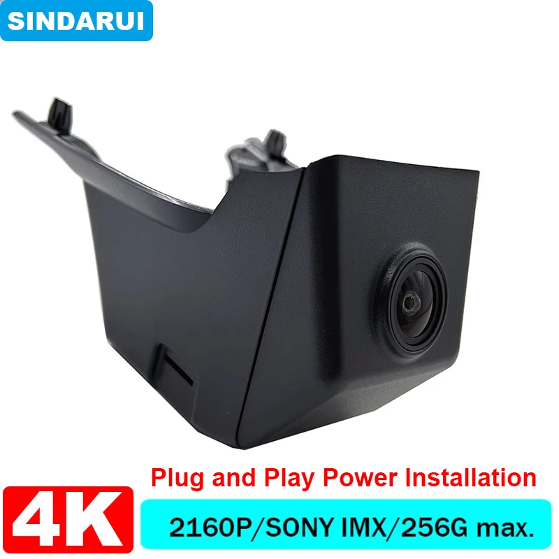 4K HD 2160P Plug and Play WIFi รถ DVR Video Recorder กล้องเลนส์คู่สําหรับ Lynk & Co 01 2.0T 2019 2020 2021 พร้อม APP Control