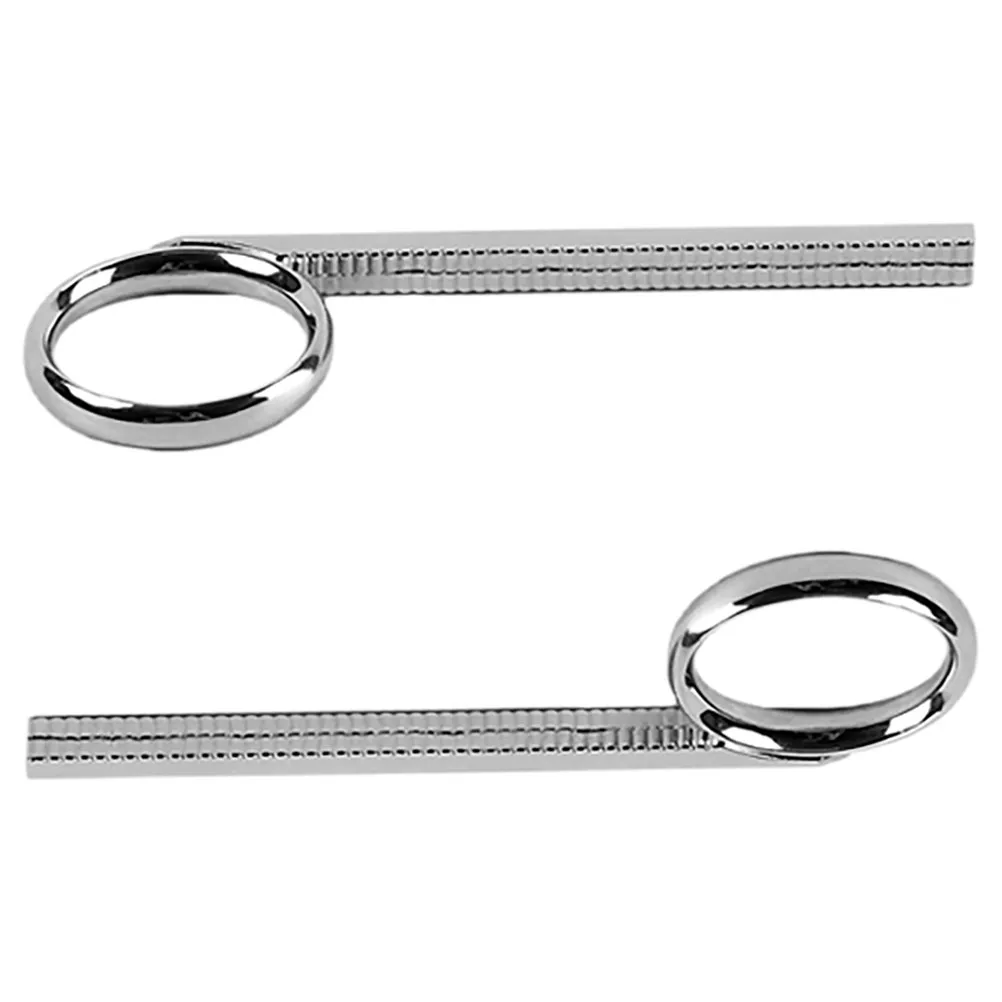 

2Pcs Trumpet Finger Pull Ring Soft Comfort Fit Slide Valve Adjustment Tool for Practice Performance Recording Enhanced Stability