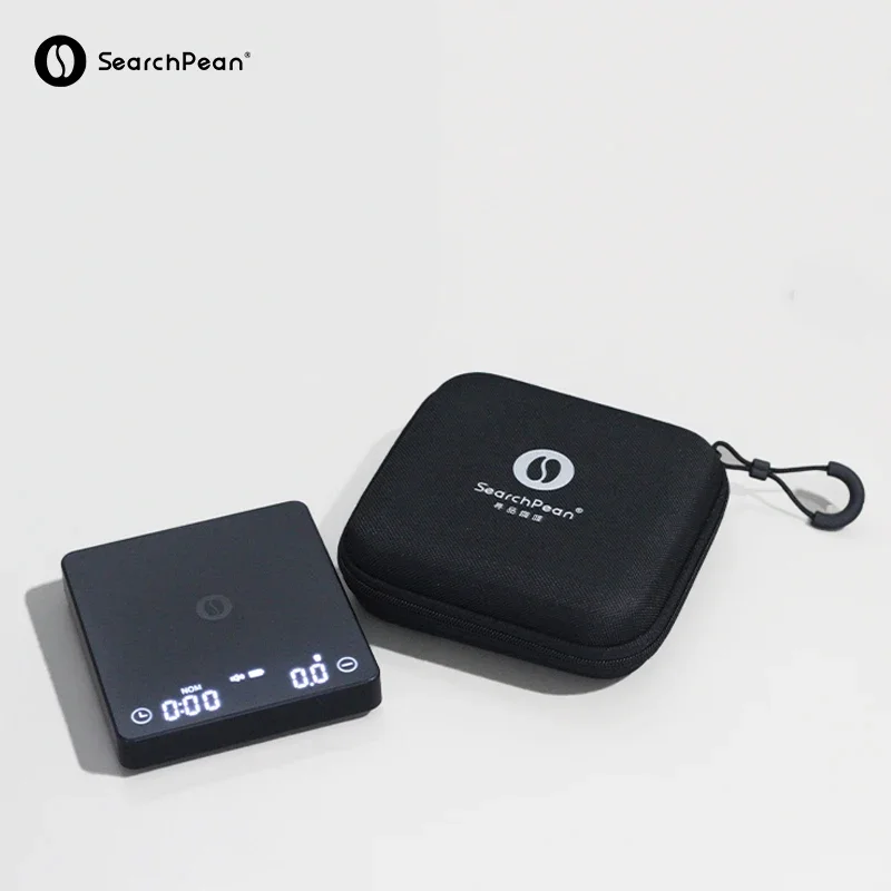 

SearchPean Tiny2s the best espresso coffee scale, pressure wake up，has a timer, USB charging with ships free