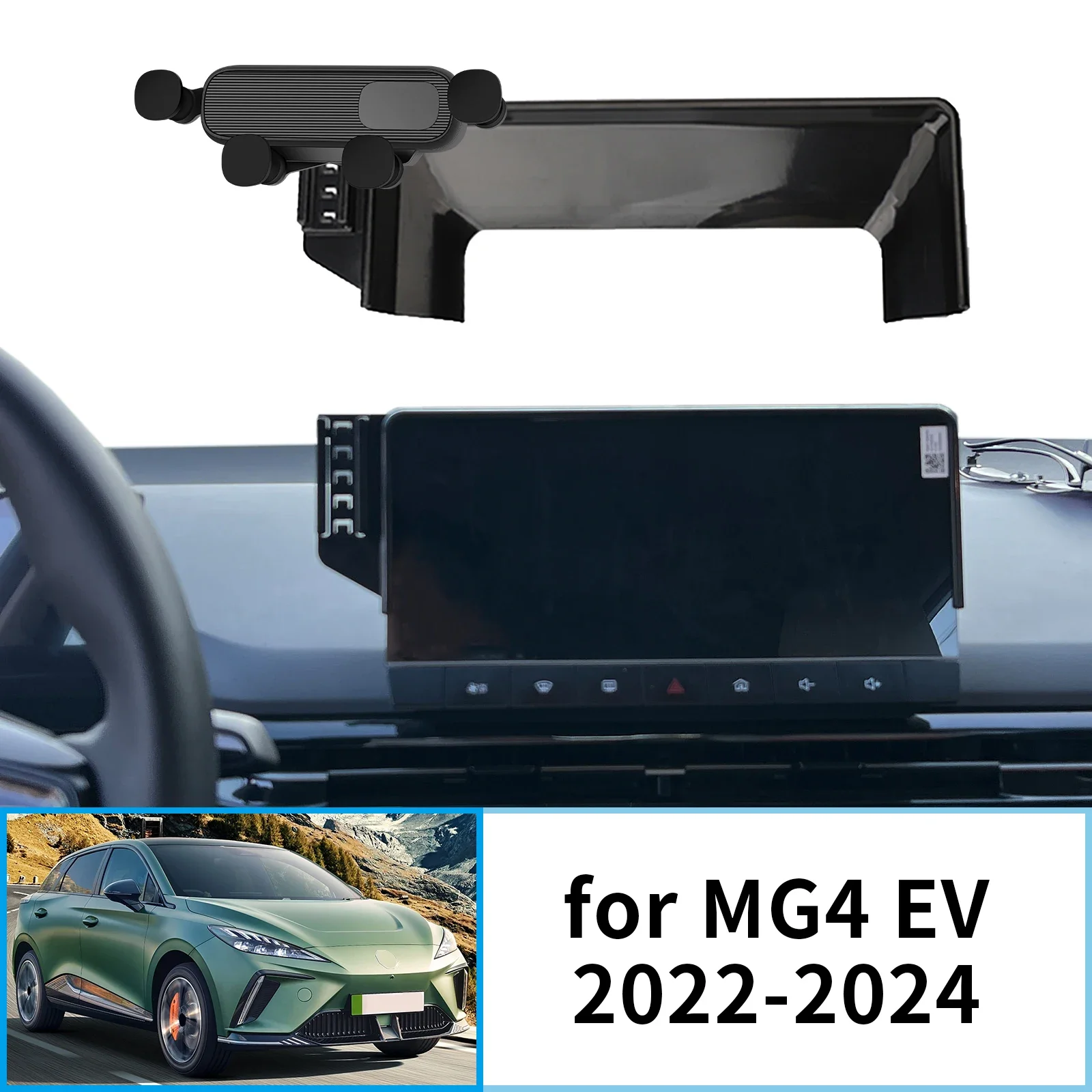 

Car Mobile Phone Holder for MG 4 MG4 2022-2024 EV GPS Bracket Navigation Stand Auto Accessories