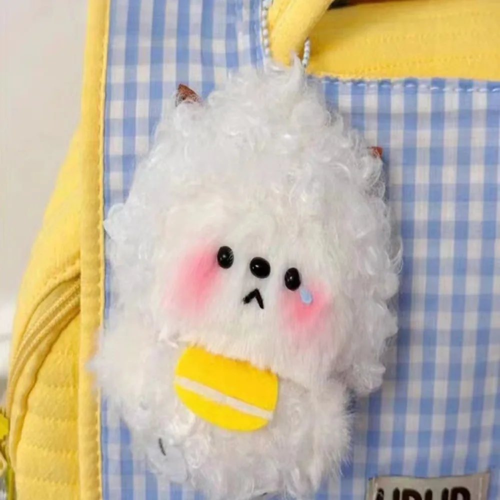 Paquet de matériel de porte-clés en peluche Paddi Squeeze Squeak, pendentif mouton fait à la main, jouets de bricolage, beurre