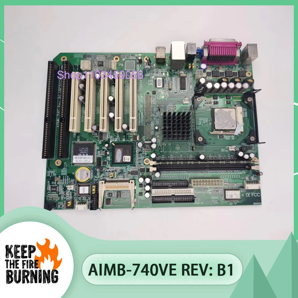 For Advantech Industrial Control Motherboard AIMB-740VE REV: B1