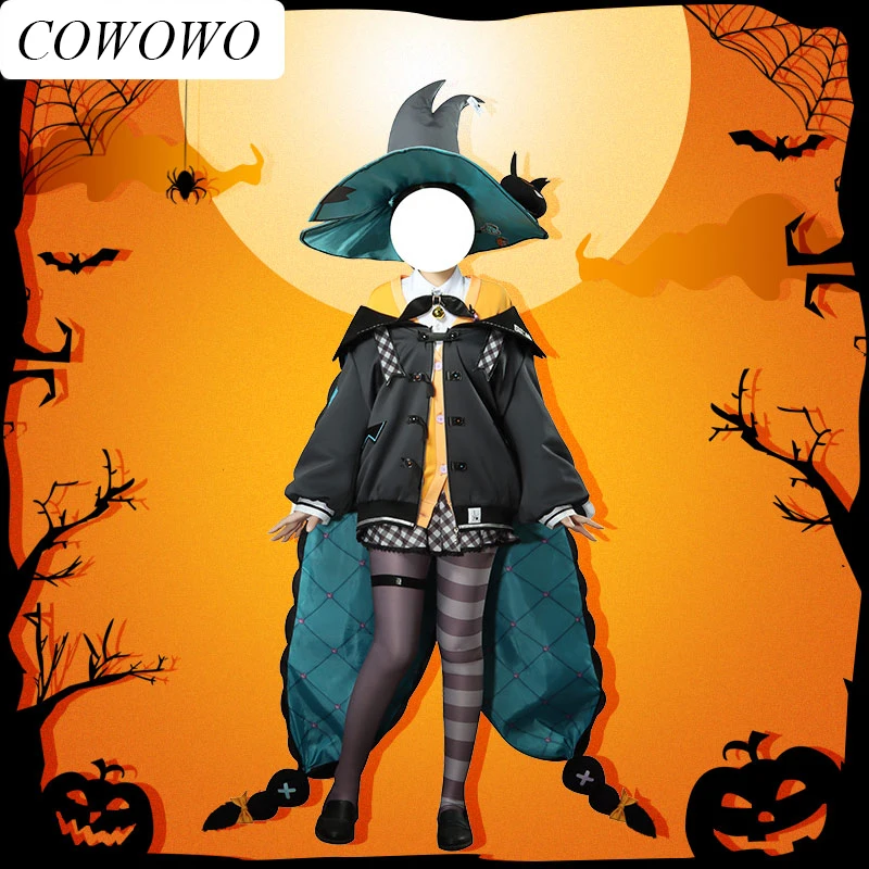 COWOWO Anime! Vtuber Nijisanji Ethyria Millie Parfait Game Suit Lovely Uniform Cosplay Costume Halloween Carnival Party Outfit