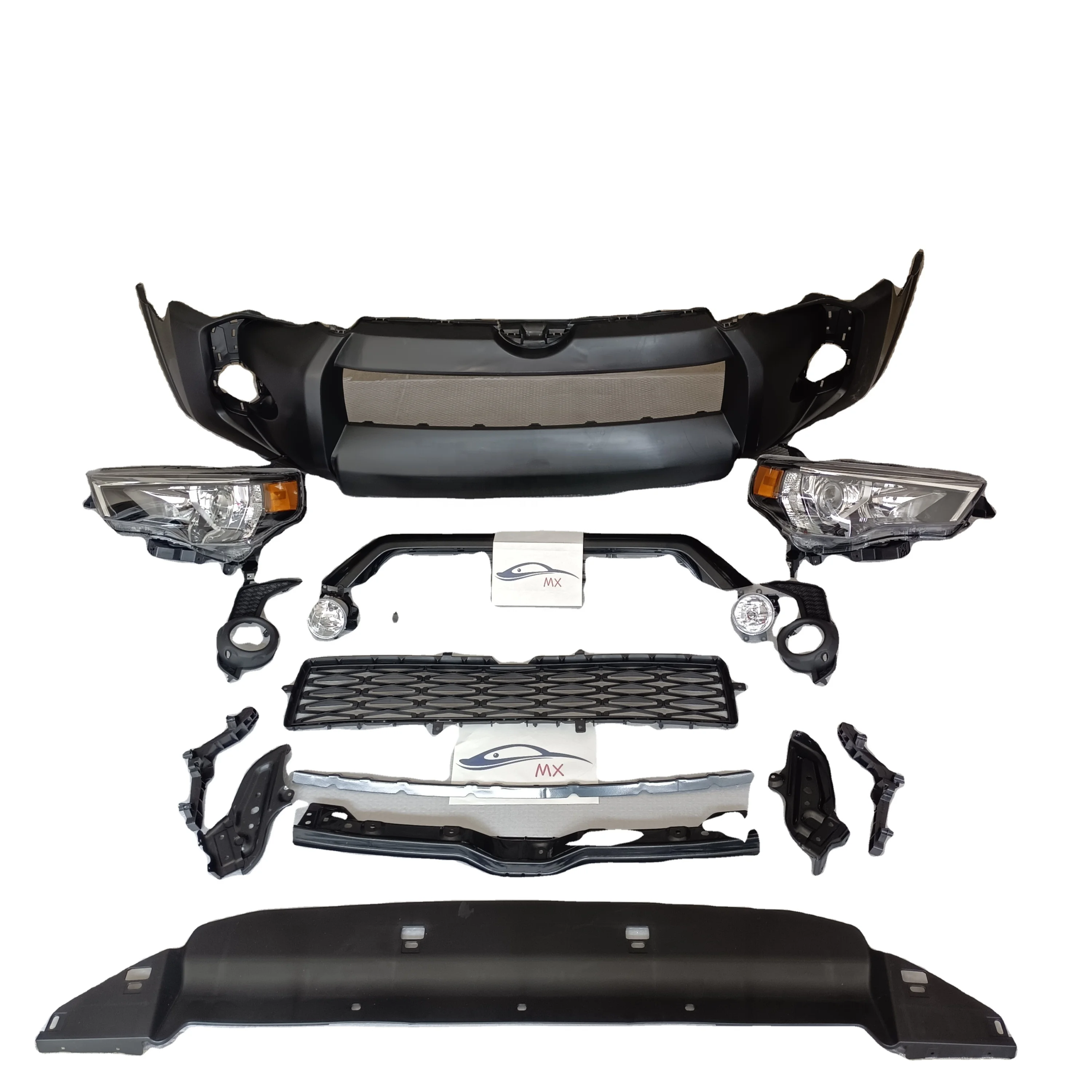 MX auto body systems sr5 face lift old upgrade to new body kit for 4runner 2015 2014-2019