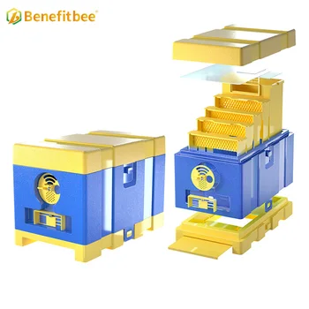 Benefitbee Newest HDPE Hive Mini Hives Queen Plastic Bee Mating Box